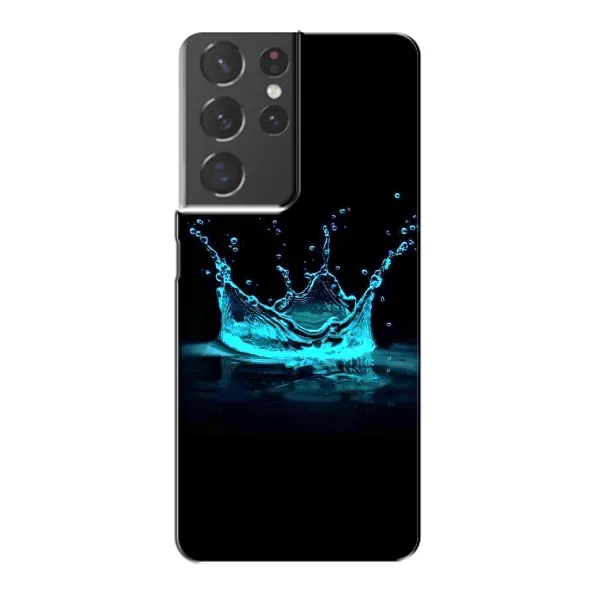 Чохол з принтом «Крапля корони» для Samsung Galaxy S21 Plus