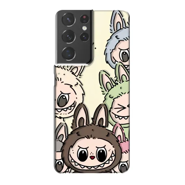 Чохол з принтом «Золота мавпа Bored Ape» для Samsung Galaxy S21 Plus