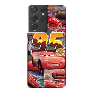 Силіконовий чохол Маквін для Samsung Galaxy S21 Plus (Колаж Блискавка Маквін)