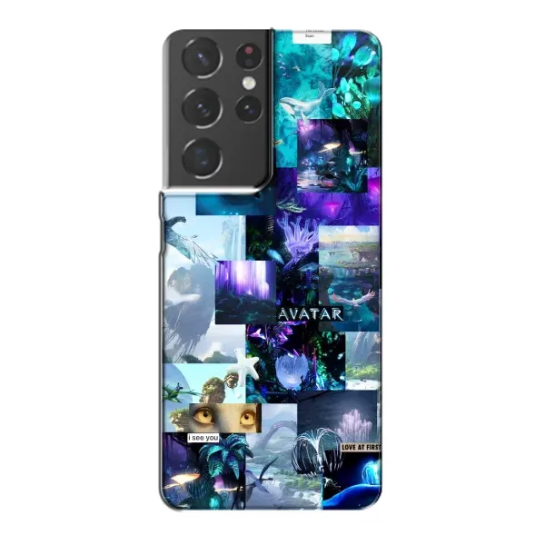 Чехол с принтом «коллаж Аватар» для Samsung Galaxy S21 Plus Чехол с принтом «коллаж Аватар» для Samsung Galaxy S21 Plus