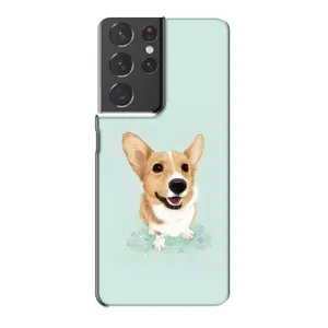Чохли з собаками для Samsung Galaxy S21 Plus (VPrint) (Коргі)