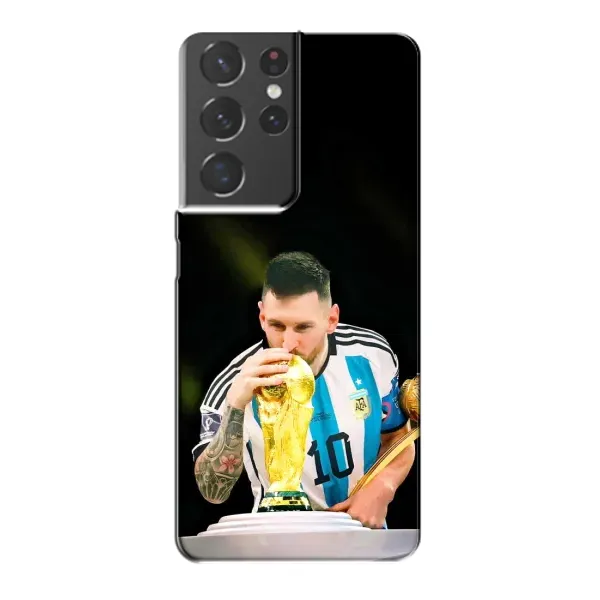 Чехол с принтом «Кубок Месси» для Samsung Galaxy S21 Plus Чехол с принтом «Кубок Месси» для Samsung Galaxy S21 Plus