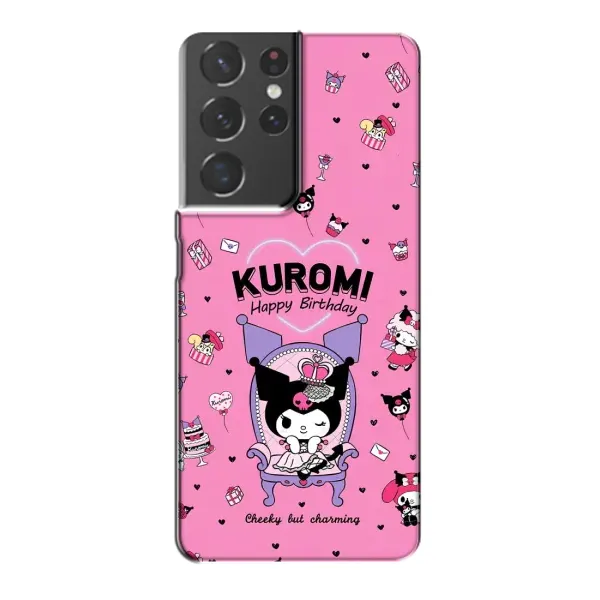 Чехол с принтом «KUROMI» для Samsung Galaxy S21 Plus Чехол с принтом «KUROMI» для Samsung Galaxy S21 Plus