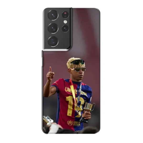 Чохол з принтом «Lamine Yamal» для Samsung Galaxy S21 Plus