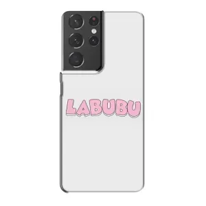 Чохол з Лабубу на Samsung Galaxy S21 Plus (Лого Лабубу)