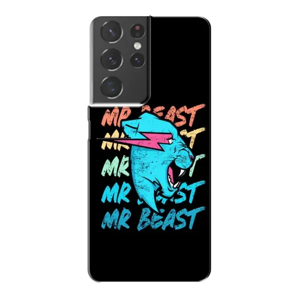 Чехол с принтом «logo Mr beast» для Samsung Galaxy S21 Plus