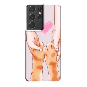 Чохол на Самсунг Галаксі S21 Plus з Котиками (VPrint) (Любовь до котиків)