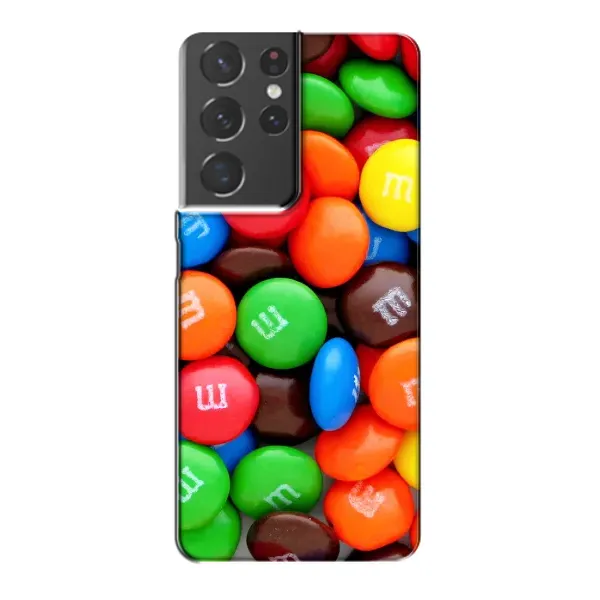 Чехол с принтом «MM's» для Samsung Galaxy S21 Plus Чехол с принтом «MM's» для Samsung Galaxy S21 Plus