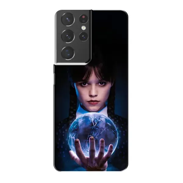Чохол з принтом «Магічна сфера Венздей» для Samsung Galaxy S21 Plus Чохол з принтом «Магічна сфера Венздей» для Samsung Galaxy S21 Plus