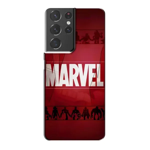 Чохол з принтом «MARVEL» для Samsung Galaxy S21 Plus Чохол з принтом «MARVEL» для Samsung Galaxy S21 Plus