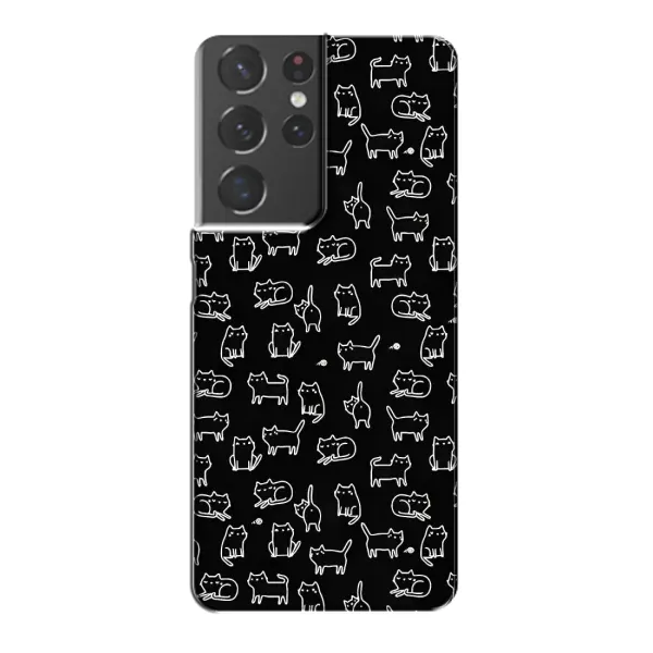 Чехол с принтом «Меленькие котики» для Samsung Galaxy S21 Plus Чехол с принтом «Меленькие котики» для Samsung Galaxy S21 Plus