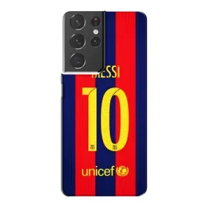 Чехлы Месси для Samsung Galaxy S21 Plus (AlphaPrint) (Messi Barca 10)