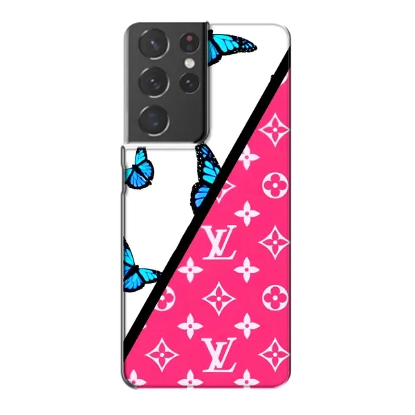 Чохол з принтом «Мода LV» для Samsung Galaxy S21 Plus