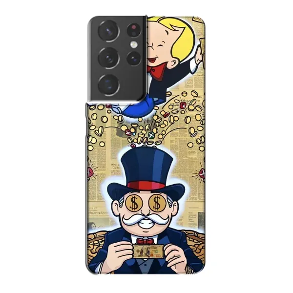 Чехол с принтом «Монополия Мен» для Samsung Galaxy S21 Plus