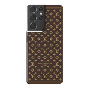 Чохли Луі Вітон для Samsung Galaxy S21 Plus (AlphaPrint - LOUIS VUITTON) (шпалери LV)