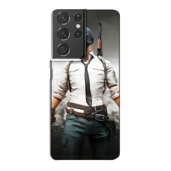 Чохол з принтом «Пабг мен» для Samsung Galaxy S21 Plus Чохол з принтом «Пабг мен» для Samsung Galaxy S21 Plus