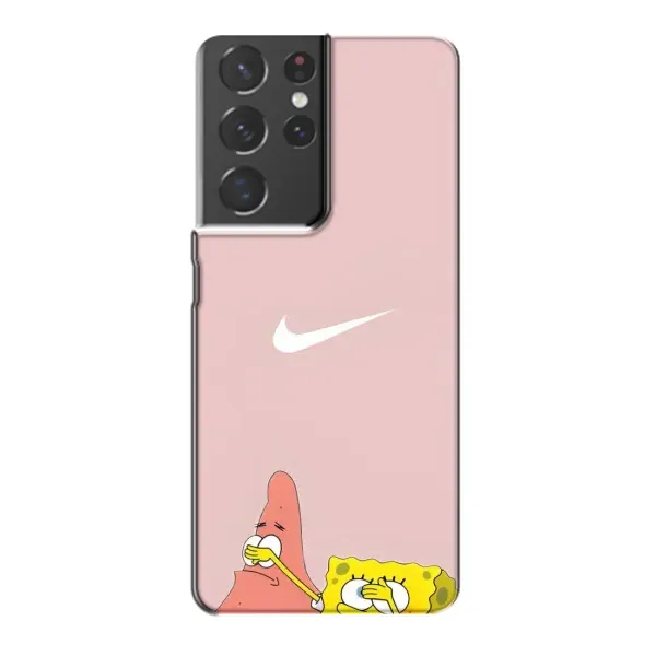 Чехол с принтом «Патрик и Губка» для Samsung Galaxy S21 Plus