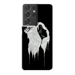 Чохол з Короною Самсунг Галаксі S21 Plus - (AlphaPrint) (Принцеса)