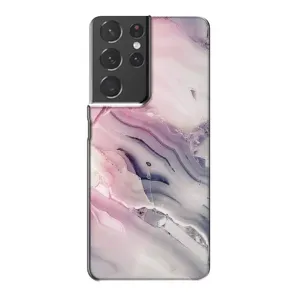 Мраморний чехол на Samsung Galaxy S21 Plus (VPrint) (Пурпурний Мрамор)