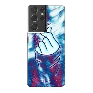 Чохол з принтом «Радужне серце» для Samsung Galaxy S21 Plus
