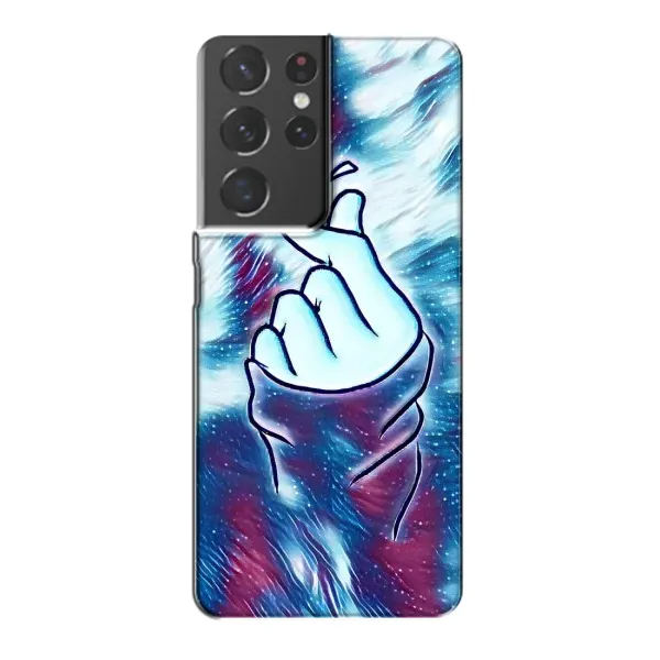 Чохол з принтом «Радужне серце» для Samsung Galaxy S21 Plus Чохол з принтом «Радужне серце» для Samsung Galaxy S21 Plus