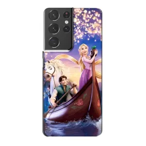 Чохол для дитини на Самсунг Галаксі S21 Plus (VPrint) (Рапунцель і Флінн)