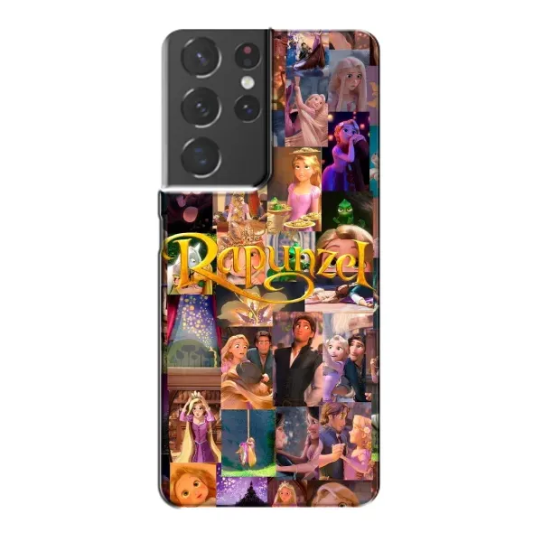 Чохол з принтом «Колаж Рапунцель» для Samsung Galaxy S21 Plus