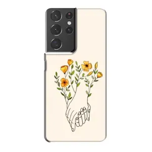 Чехлы для любимой на Самсунг Галаксі S21 Plus (VPrint) (Руки любві)