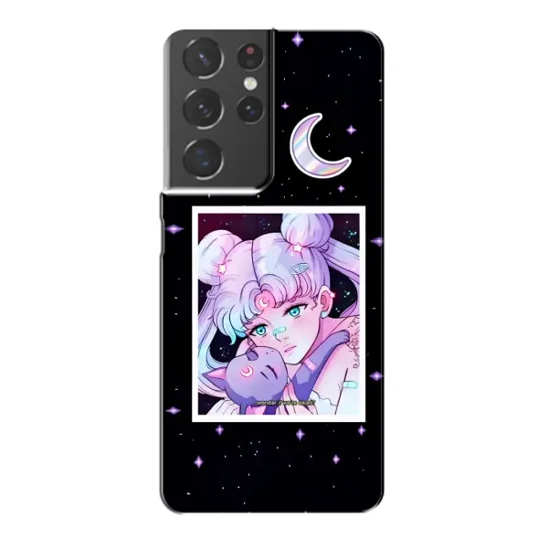 Чохол з принтом «Сейлор Мун» для Samsung Galaxy S21 Plus