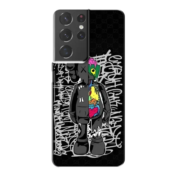 Чехол с принтом «Стиль Bearbrick» для Samsung Galaxy S21 Plus Чехол с принтом «Стиль Bearbrick» для Samsung Galaxy S21 Plus