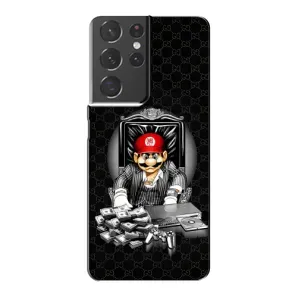 Чохли з крутими принтами для Samsung Galaxy S21 Plus - (PREMIUMPrint) (Супер Маріо)