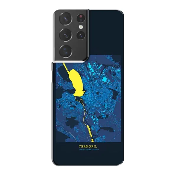 Чохол з принтом «Тернопіль» для Samsung Galaxy S21 Plus