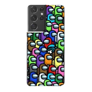 Чехол Амонг Ас для Samsung Galaxy S21 Plus (AlphaPrint) (Убит)