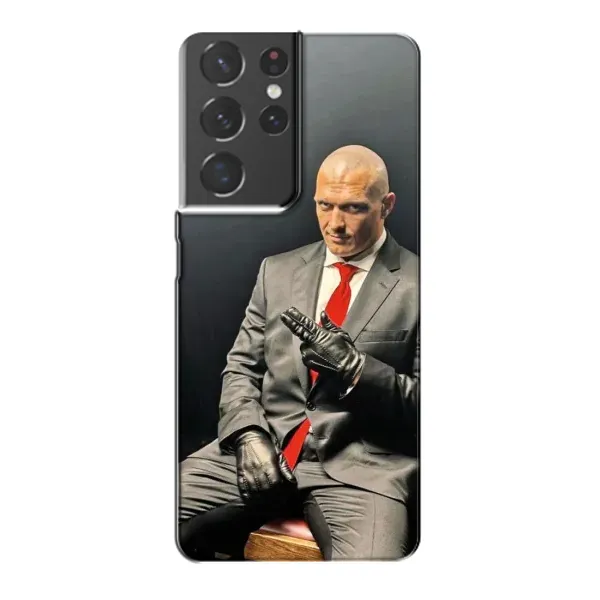 Чохол з принтом «Усик Hitman» для Samsung Galaxy S21 Plus Чохол з принтом «Усик Hitman» для Samsung Galaxy S21 Plus