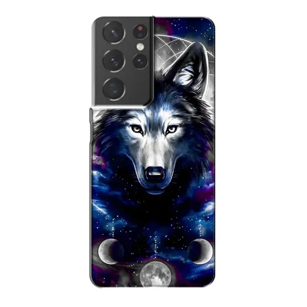 Чехол с принтом «Волк» для Samsung Galaxy S21 Plus Чехол с принтом «Волк» для Samsung Galaxy S21 Plus