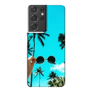 Силіконовий чохол з КАРТИНКАМИ літо для Samsung Galaxy S21 Plus (AlphaPrint) (Погляд літо)