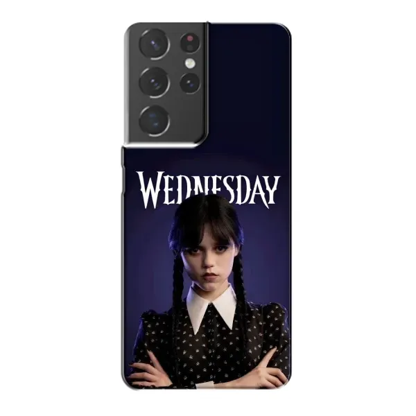 Чохол з принтом «Wednesday» для Samsung Galaxy S21 Plus