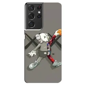 Чехлы для Samsung Galaxy S21 ultra - Bearbrick Louis Vuitton (PREMIUMPrint) (Беарбрик Джордан)