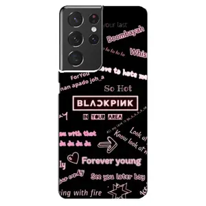 Чохол з музикальним гуртом для Samsung Galaxy S21 ultra (BLACKPINK)