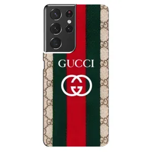 Чехлы ГУЧЧИ для Самсунг S21 Ультра (AlphaPrint) (Gucci дизайн)