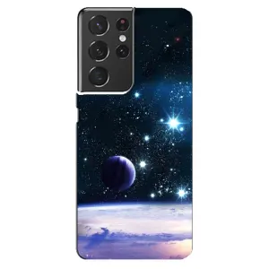 Космические Чехлы для Самсунг S21 Ультра (VPrint) (Космический вид)