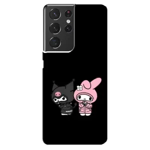 Чохол з кроликом Куромі на Samsung Galaxy S21 ultra (Куромі і Мелоді)