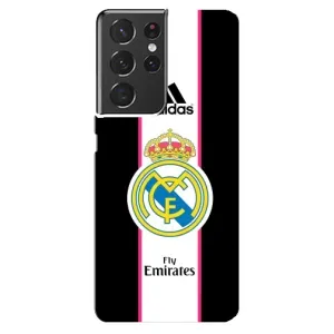 Чохол для Samsung Galaxy S21 ultra з принтом Реал Мадрид (Лого Real Madrid)