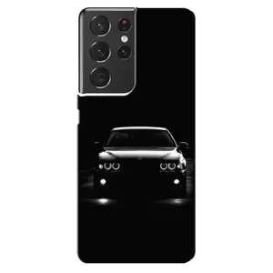 Чехол для Самсунг S21 Ультра - с принтом БМВ (AlphaPrint) (Машина BMW)