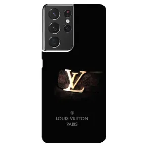 Чохли Луі Вітон для Samsung Galaxy S21 ultra (AlphaPrint - LOUIS VUITTON) (ремінець LV)