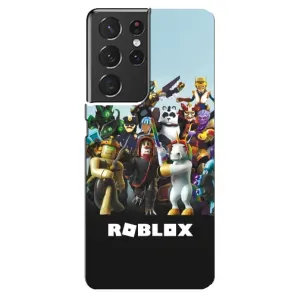 Чехлы с топовыми принтами для Самсунг S21 Ультра (ROBLEX)