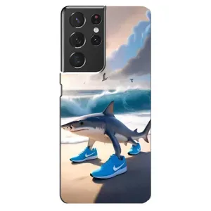 Чехол с мемом Тралалело тралала на Samsung Galaxy S21 ultra (Тралалело тралала)