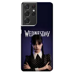 Силіконовий чохол з картинкою для Samsung Galaxy S21 ultra (Wednesday)