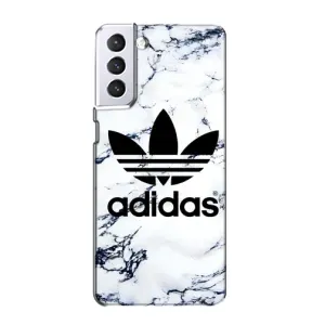 Чохли Адидас для Samsung Galaxy S21 (AlphaPrint) (Адідас на мраморі)