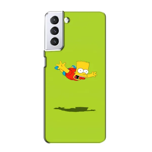 Чехол с принтом «Барт Симпсон» для Samsung Galaxy S21